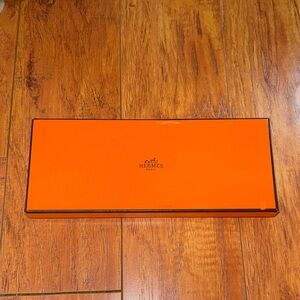 Hermès Orange Box and gift bag